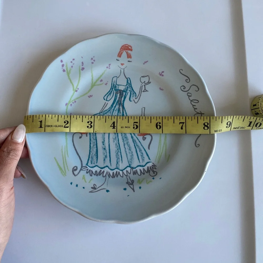 Anthropologie 2 Salute Salad Plates